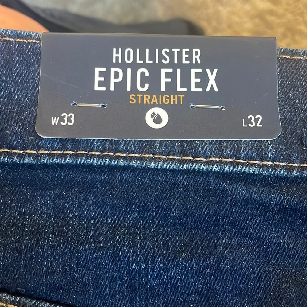 New with Tags Hollister Jeans w33 L32